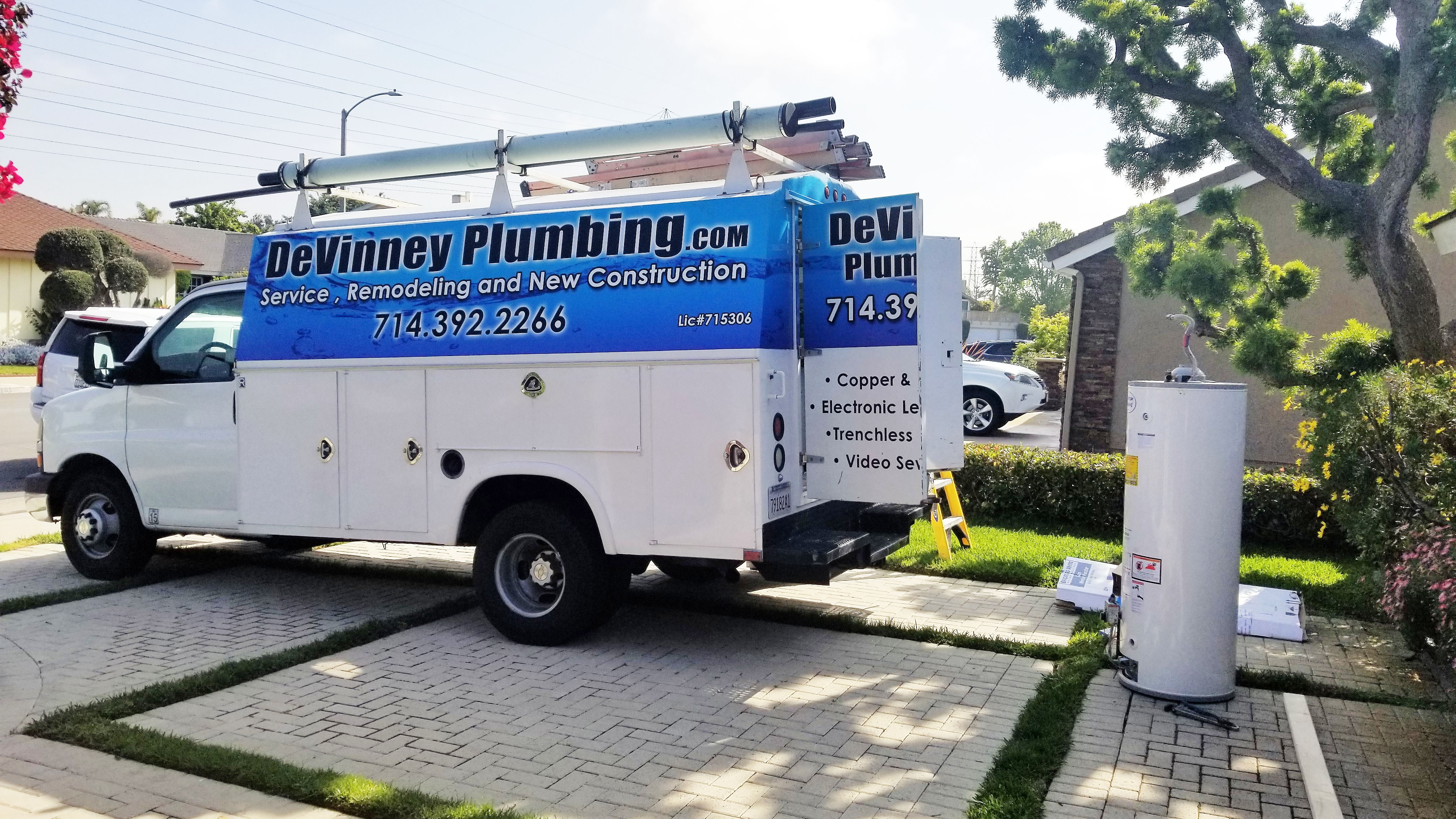DeVinney Plumbing sewer and drain cleaning in Huntington Beach and Orange County